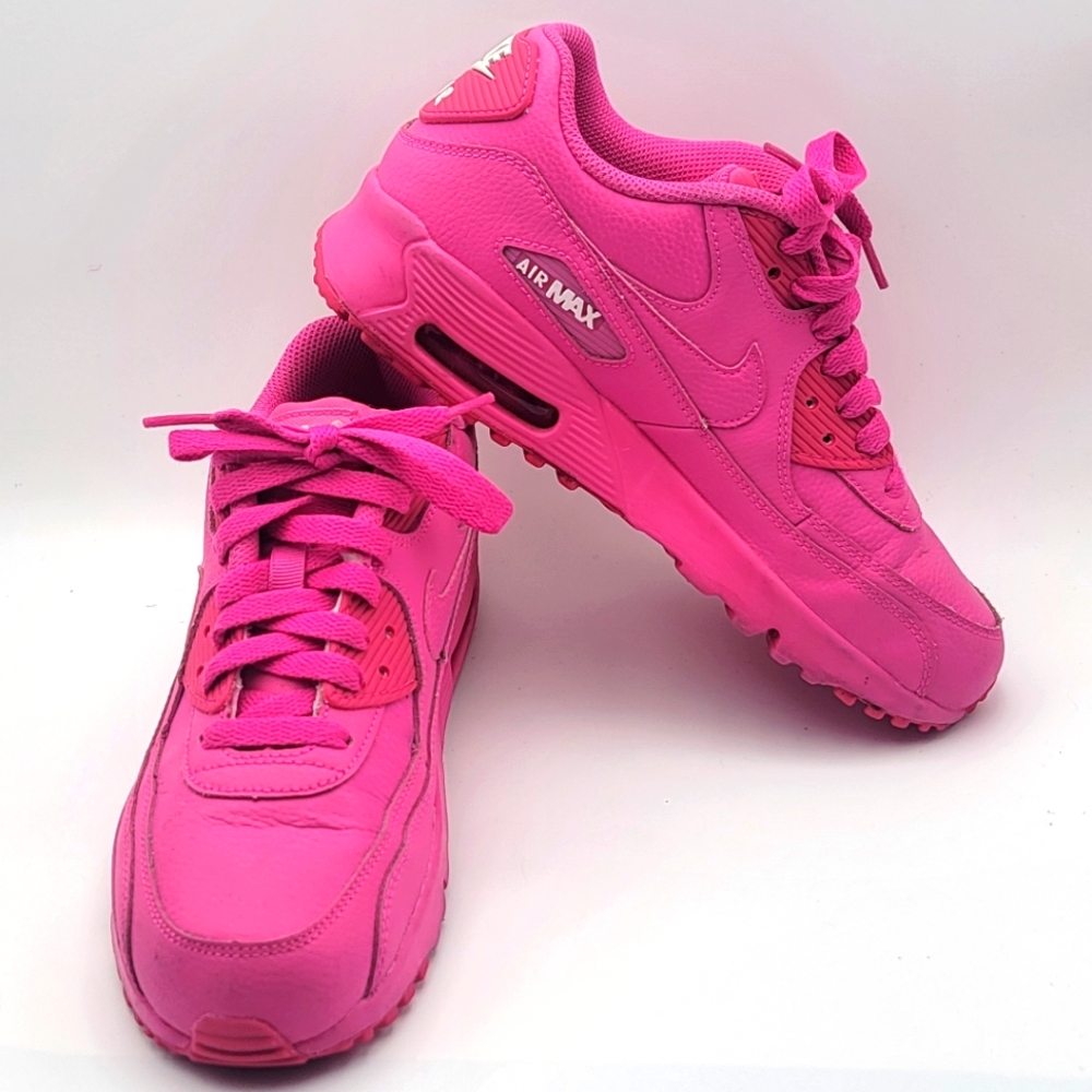 Nike Kids Vibrant‎ Pink Air Max Sneakers #1555